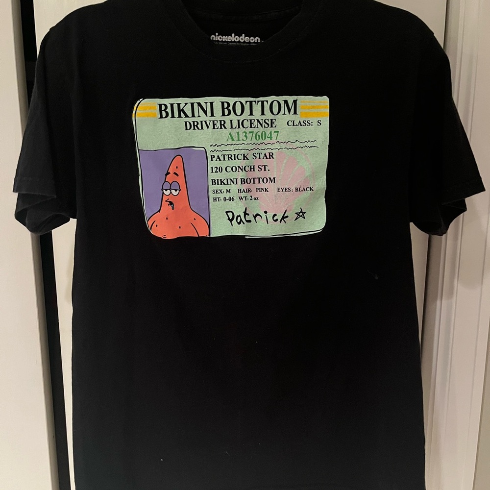 Sponge bob Patrick t shirt